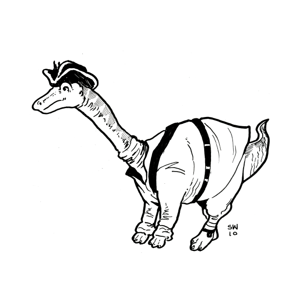 Apatosaurus Minuteman by CoolCharacters