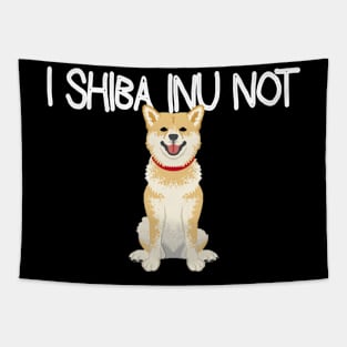 Shiba Inu Not Tapestry