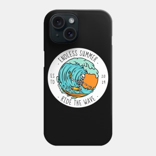 Endless Summer Surfer Surfing Phone Case