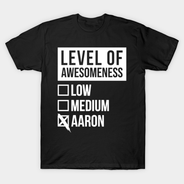 Discover Aaron - Aaron - T-Shirt