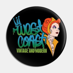 Chola Teela West Coast Vintage Modern Pin