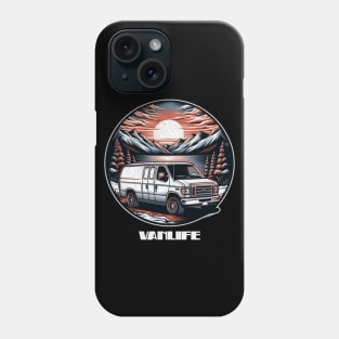 Snow vanlife Phone Case