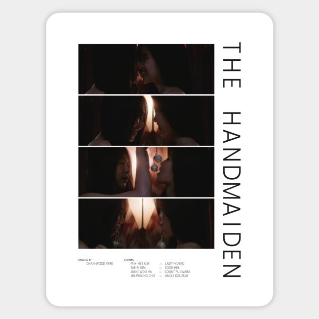 The Handmaiden Ah Ga Ssi Movie Poster Chan Wook Park The Handmaiden Sticker Teepublic