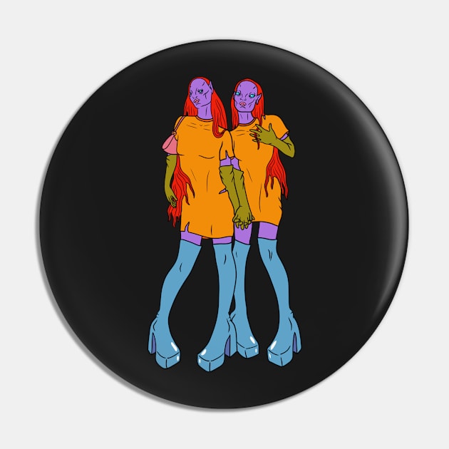 Twins Pin by motelgemini