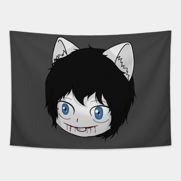creepypasta jeff the killer cat - Creepypasta - Tapestry | TeePublic creepypasta jeff the killer cat - Creepypasta - Tapestry | TeePublic