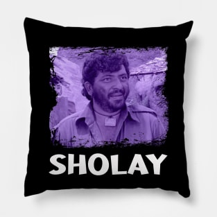 Gabbar's Reign of Terror in Sholays Pillow