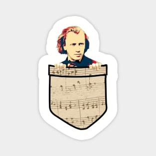 Johannes Brahms In My Pocket Magnet