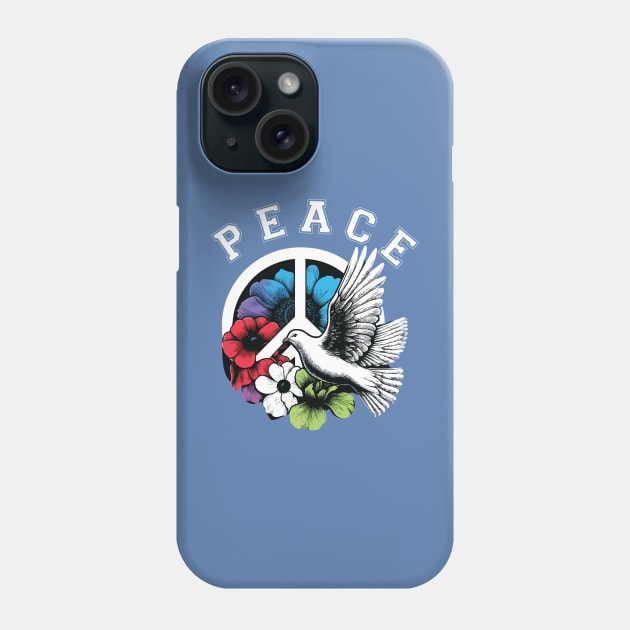 Israeli-Palestinian peace and love Phone Case by whatyouareisbeautiful