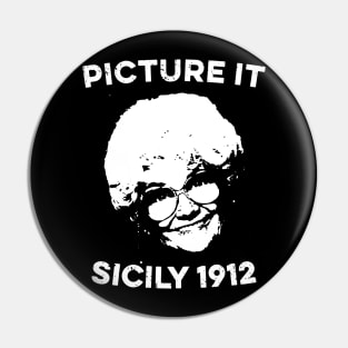 Picture it sicily 1912 - Golden Girls Pin