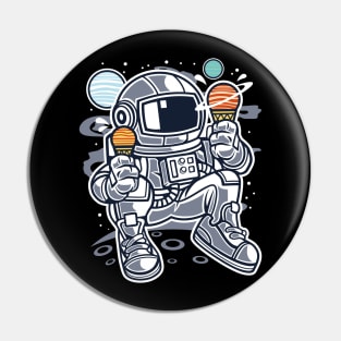 Astronaut Ice-Cream Pin