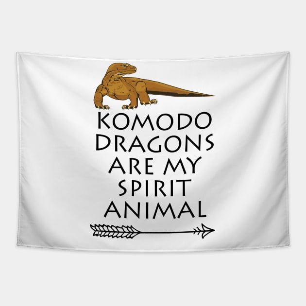 Komodo Dragons are my Spirit Animal Tapestry by mstory