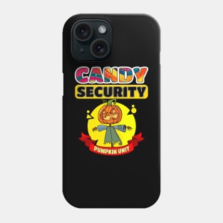 Halloween Candy Security - Jack o Lantern Phone Case