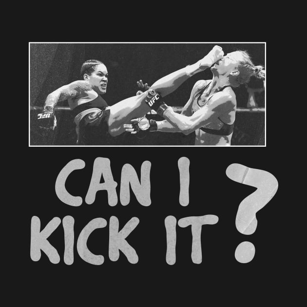 mma kick, can i kick it? by clownescape