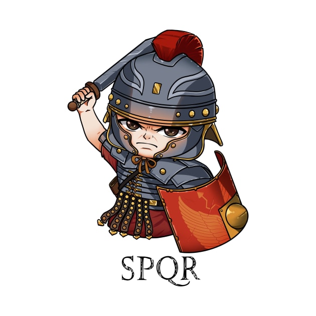 Majestic Legacies: SPQR Design by Holymayo Tee