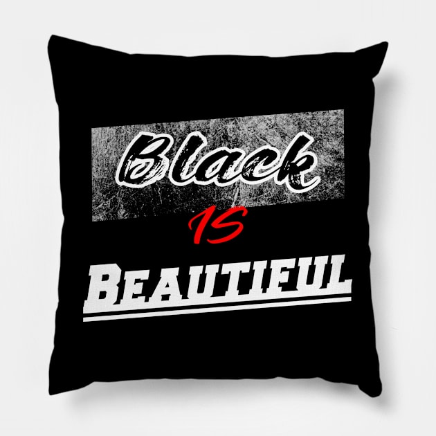 Black is Beautiful Pillow by dnlribeiro88