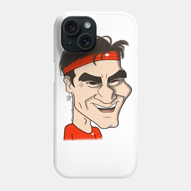 Roger Federer Phone Case by Luzinha