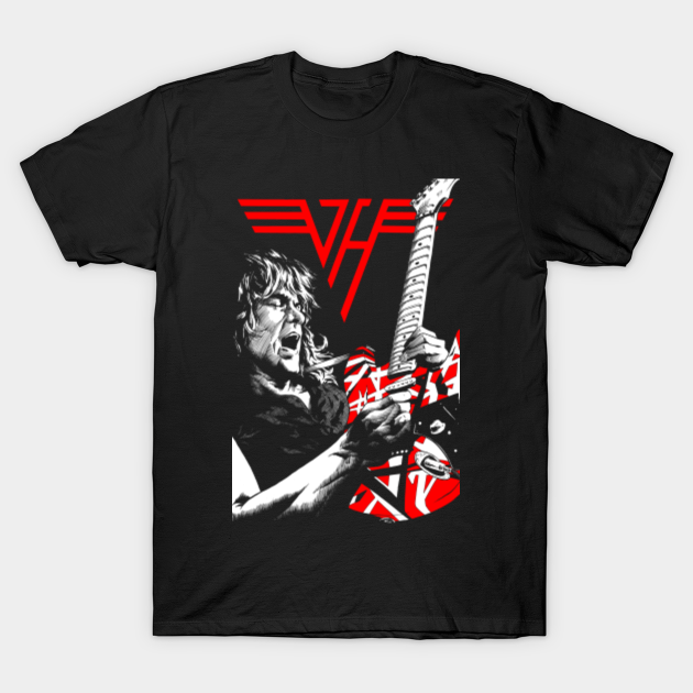 EVH eddie van halen frankenstrat 80s heavy metal glam - Van Halen - T ...