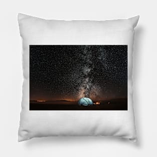 Camping Images Pillow