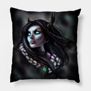 hel queen of hell Pillow