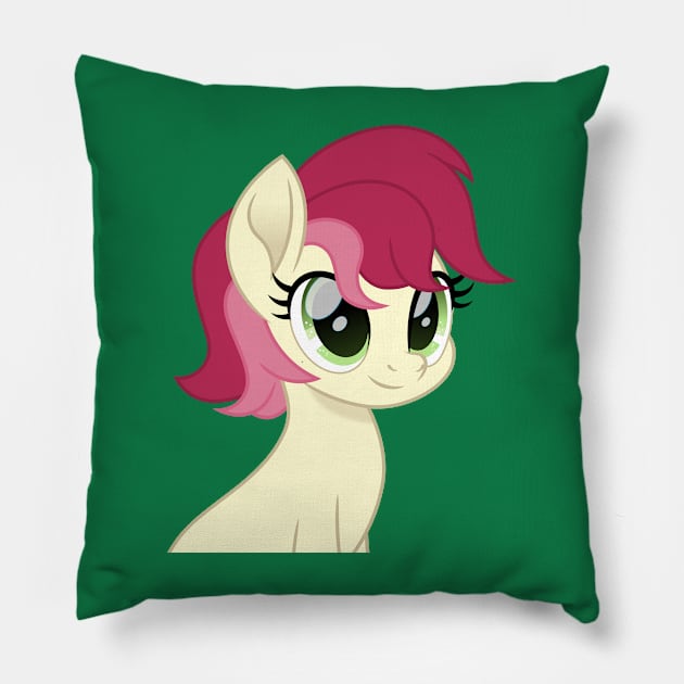 Rose portrait short mane Pillow by CloudyGlow