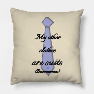 Businessman casual design Pillow