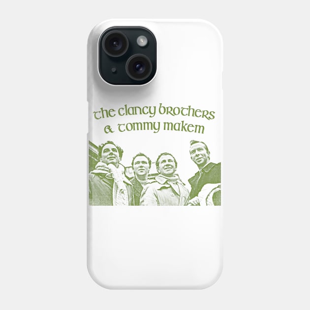 The Clancy Brothers & Tommy Makem Phone Case by CultOfRomance