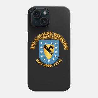 1st Cavalry Division - Flash DUI Phone Case