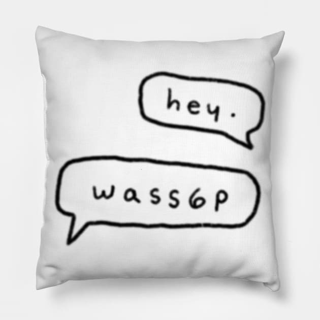 wass6p Pillow by okaybutwhatif