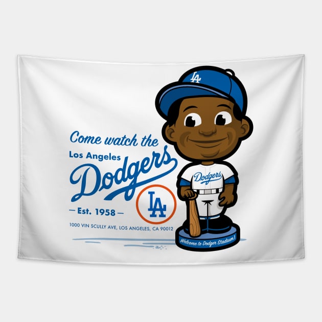 Come watch the Dodgers... Tapestry by ElRyeShop