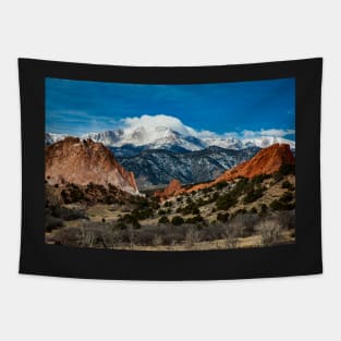 Colorado on my mind!  Pike's Peak View from the Garden of the Gods Tapestry