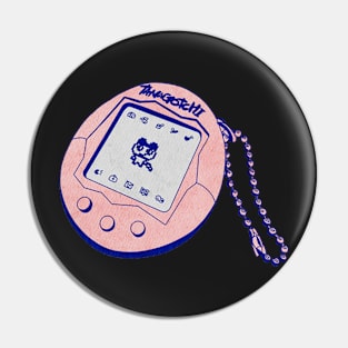 Pink Tamagotchi Pin