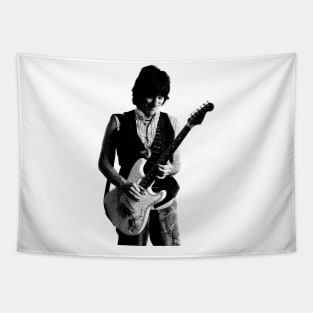 Jeff Beck /\ Old School Aesthethic Retro Tapestry