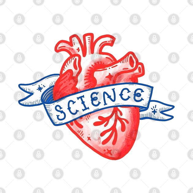 Science Heart. I love science. by labstud