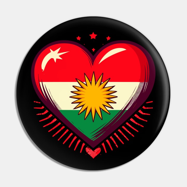 Biji kurdistan freedom and love Pin by TomFrontierArt