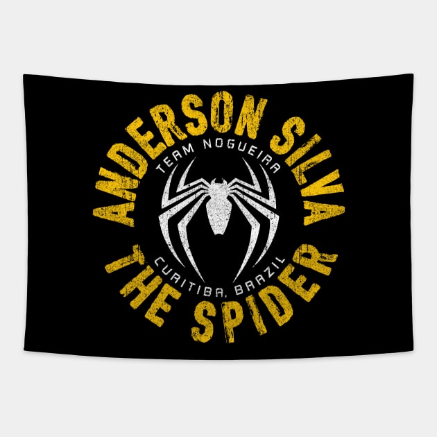 Anderson The Spider Silva Tapestry by huckblade