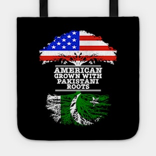 American Grown With Pakistani Roots - Gift for Pakistani With Roots From Pakistan Tote