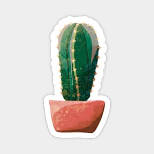 Cactus Art Magnet