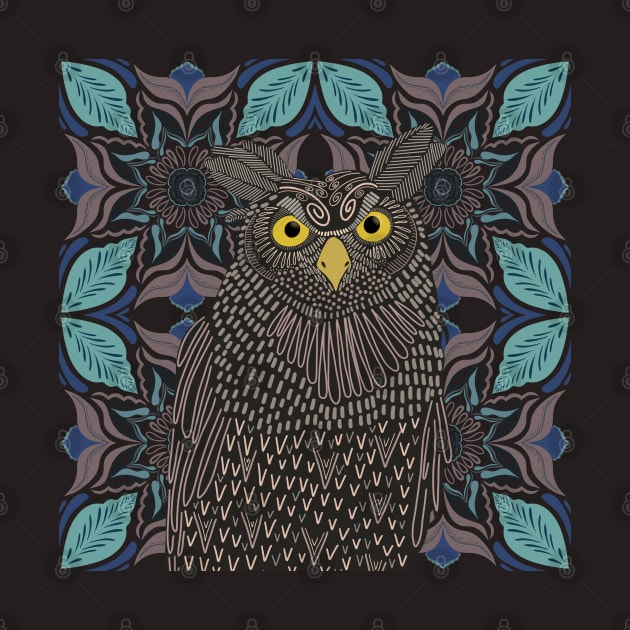 Great Horned Owl | Ornamental | Owl Lovers by Suneldesigns