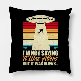 Aliens Funny Pillow