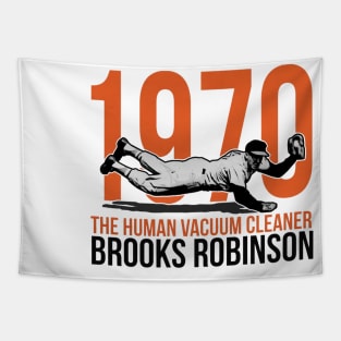 Brooks Robinson Baltimore Catch Tapestry