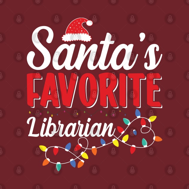 Santa's Favorite Librarian | Christmas Idea 2022 by i am Cuta