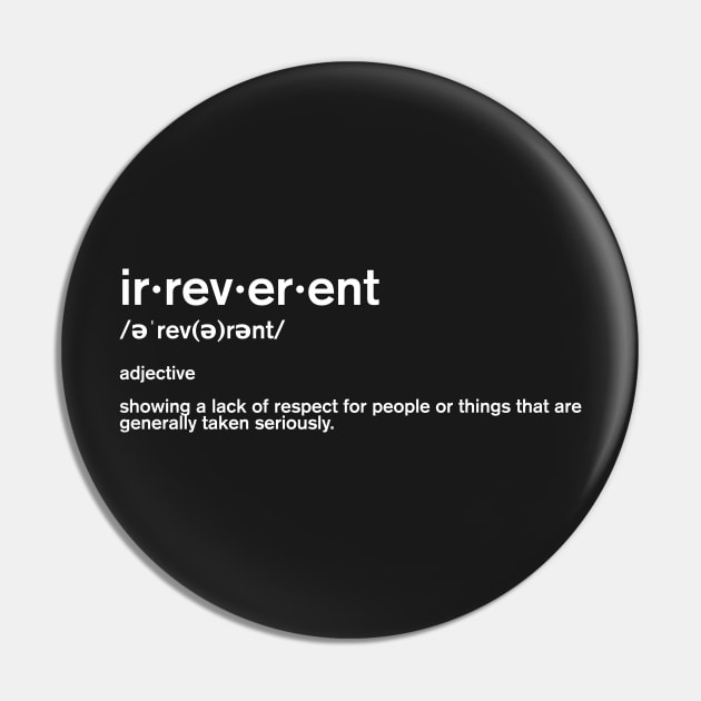 Irreverent Pin by MayhemInMayberry