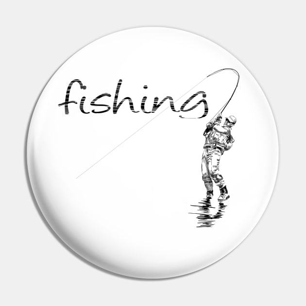 Fishing Pin by sibosssr