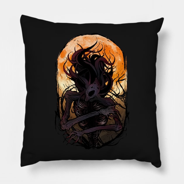 Presence of the Moon Pillow by DeemeeArt