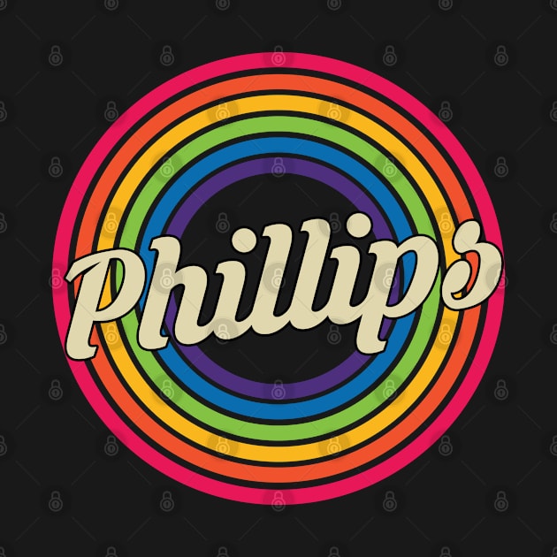 Phillips - Retro Rainbow Style by MaydenArt