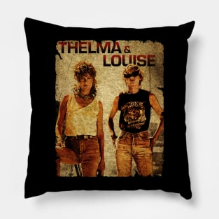 RETRO THELMA & LOUISE Pillow