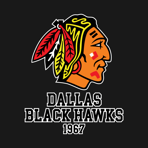 Dallas Black Hawks 1967 by zurcnami