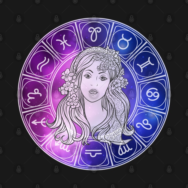 virgo zodiac sign by CreativeShirt