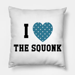 I heart the squonk Pillow