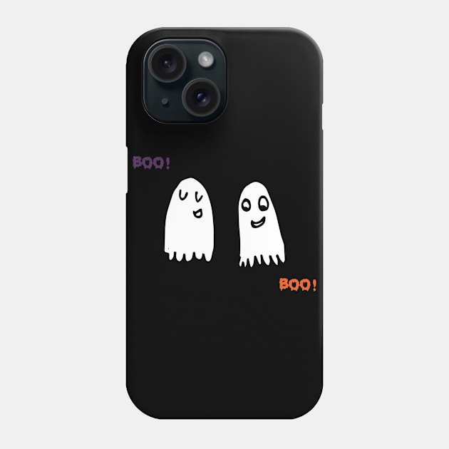 Cute Halloween ghost Phone Case by bruxamagica